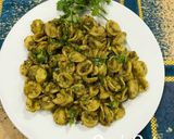 A picture of step 3 of Pesto Orecchiette Pasta.
