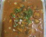 Mushroom masala recipe step 4 photo