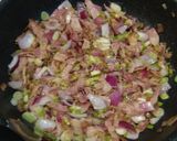 Baconos, hagymás, sajtszósz recept fázis 2 fotója