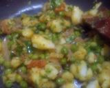 A picture of step 2 of Spinach dosa bites.
