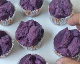 Foto langkah ke 10 dari resep Bolu Kukus Ubi Ungu.