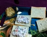 A picture of step 4 of Yogurt (Dahi) sandwich,.