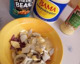 A picture of step 2 of Cucumber rolls II.