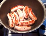 Une image de l'étape 1 de Ragoût saucisses pomme de terre.