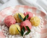 Foto langkah ke 4 dari resep Gethuk "Mochi" Bola Kelapa.