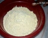 A picture of step 1 of Vadai using wasted rice.