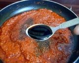 A picture of step 6 of Schezwan sauce.