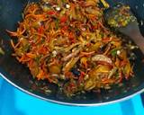 Jengkol Teri Melinjo Cabe Ijo langkah memasak 5 foto