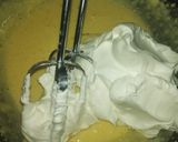A picture of step 4 of White Chocolate Orange Mousse Parfat.