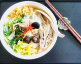 Hình bước làm 7 của món Bún thang Hà Nội