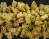 Foto del paso 1 de la receta: Patatas con huevo en el microondas