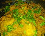 A picture of step 4 of Raw banana vegetable.