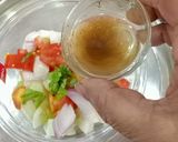 A picture of step 2 of Tofu Vegetable Salad.