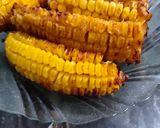 Foto langkah ke 4 dari resep Jagung bakar air fryer pedas manis.