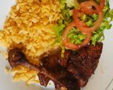 Foto del paso 5 de la receta: Pierna y muslo de pollo enchilado