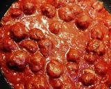 Húsgombócos paradicsomos tészta recept fázis 3 fotója