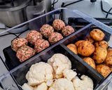 ,,Pulpety z koperkiem na parze,, krok przepisu 2 zdjęcie