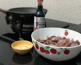 Hình bước làm 1 của món Ếch Ram Xốt Terriyaki