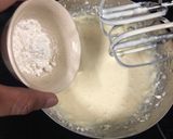 Hình bước làm 5 của món Basque Burnt Chessecake/Bánh phô mai nướng