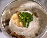 A picture of step 3 of Protein Power Chickpea Appes with Coconut Peanut Chutney (Kala chana breakfast).
