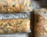 A picture of step 5 of Vietnamese Spring Rolls.