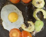 A picture of step 4 of My Salsa & Avocado Breakfast. 😀.