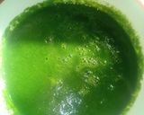 A picture of step 2 of Spinach Mukimo.