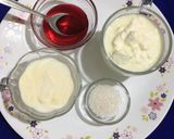 A picture of step 1 of Rose 🌹 Lassi.