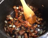 Une image de l'étape 8 de Soupe de légumes au lard et jus d'agneau.