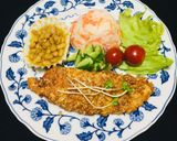 Foto del paso 3 de la receta: Tilapia Rostizada con Avena al Horno y Arroz Frijol Ensalada!