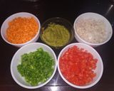 A picture of step 2 of Vegetable Paniyaram.