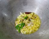 A picture of step 3 of Red Amaranthus Stir -Fry.