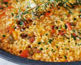 Foto del paso 7 de la receta Paella de Magro de cerdo con Alcachofas