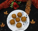 A picture of step 1 of Besan Ladoo.