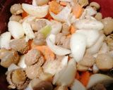 Une image de l'étape 4 de Blanquette de veau micro-ondes.