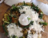 A picture of step 2 of Green Lentil Falafel.
