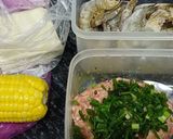 A picture of step 1 of Pork and Shrimp Dumplings.