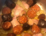 Foto del paso 5 de la receta: Potaje de alubias de bote, al estilo asturiano (con chorizo, morcilla y panceta)