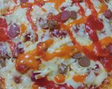 Foto langkah ke 4 dari resep Pizza rumahan.