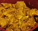 A picture of step 2 of Bengali style Chicken aloo jhol.