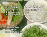 Foto langkah ke 1 dari resep Resep pepes teri Medan kemangi, pedas, gurih dan gampang bikinnya.