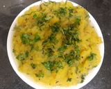A picture of step 5 of Kaddu ka Bharta (Smashed pumpkin).