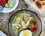 Foto langkah ke 4 dari resep Soto Ayam kuah Kuning.