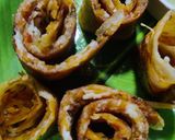A picture of step 6 of Jini Roll Dosa.