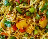 A picture of step 9 of Mixed veg masala vermicelli (namkeen sevai).