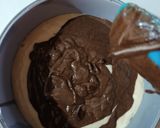 عکس مرحله 5 از دستور کیک ماست شکلاتی وانیلی 🍰
