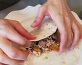 A picture of step 4 of Healthy Pandemic Cooking: Mexican Spicy Chicken Wraps.