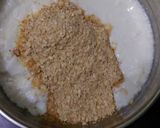 A picture of step 1 of Oats Grilled Toast.