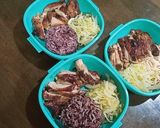 รูปขั้นตอนการทำที่ 8 ของ สปาเก็ตตี้หน้าไก่อบซอสเทอริยากิ - คีโต - หม้ออบลมร้อน เมนูข้าวกล่อง
