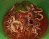 Foto langkah ke 3 dari resep Cumi pedas.